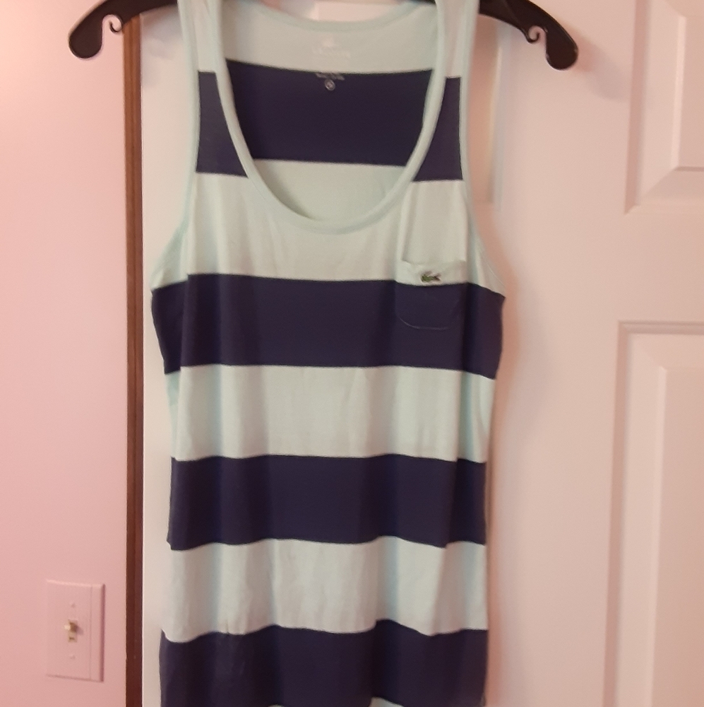 Womens Lacoste Tank Top